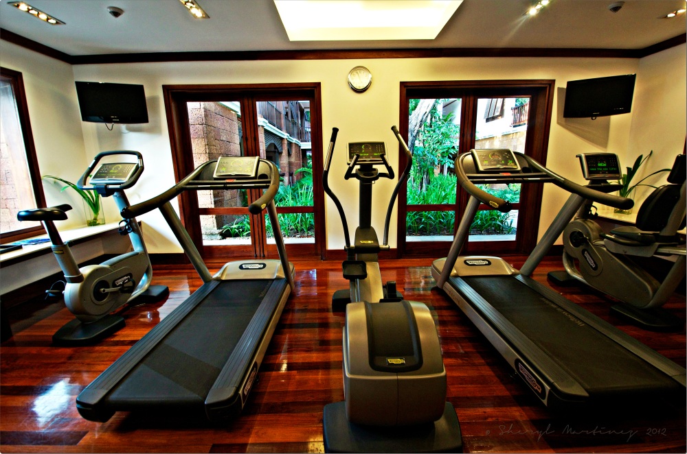 Fitness-Conscious Guests Can Spend an Hour or Two Here